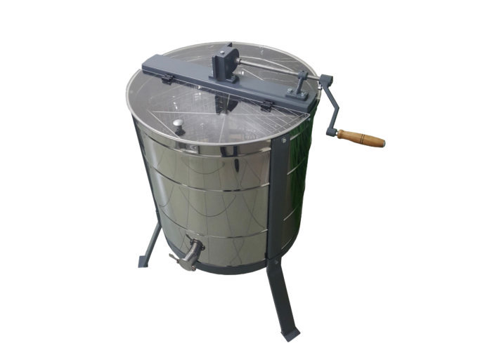 4 keretes kézi pergető inox kerettartóval