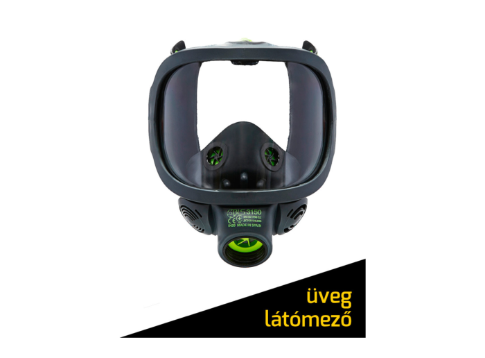 BLS 3150V teljesálarc (ÜVEG látómezővel)
