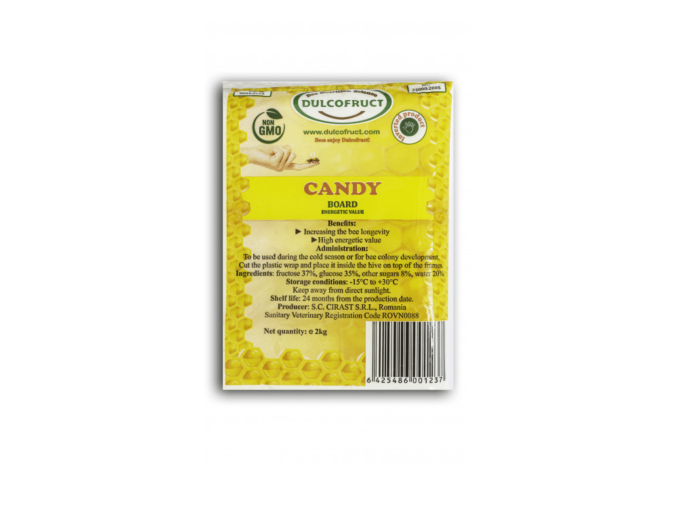Dulcofruct natúr cukorlepény 2 kg