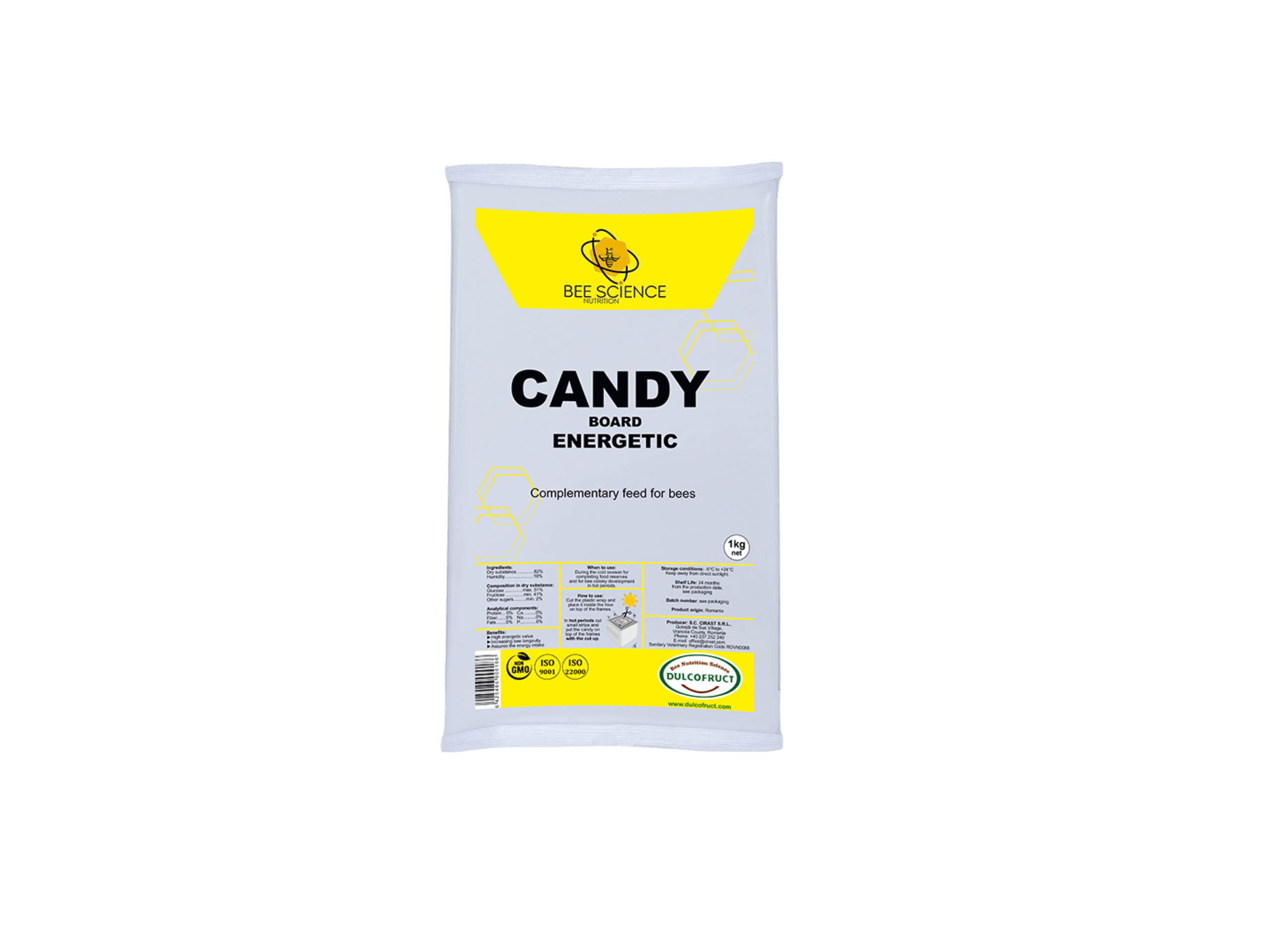 Dulcofruct Natúr Cukorlepény - 1 kg