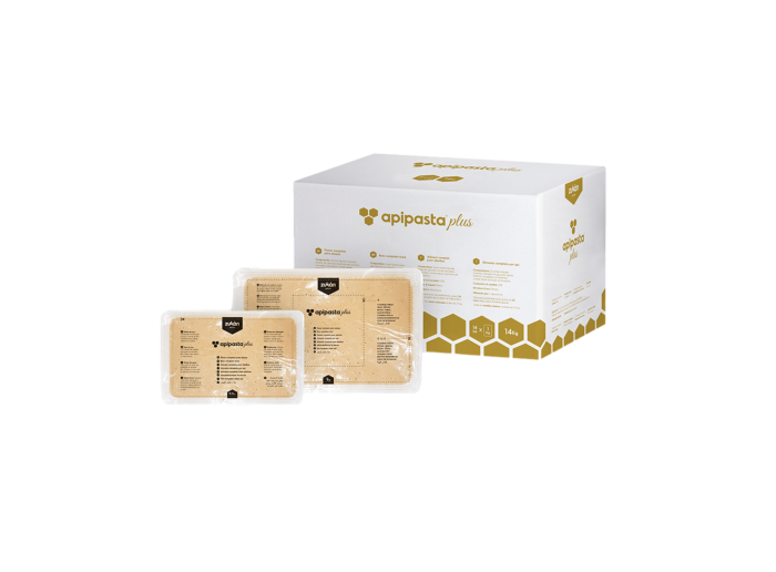 Apipasta Plus cukorlepény 0,5 kg és 1 kg-os kiszerelésben