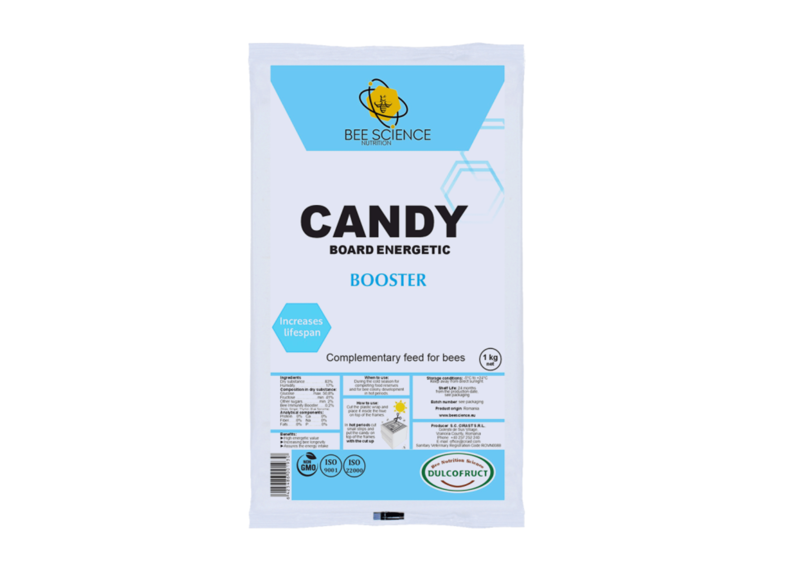 Dulcofruct Immunbooster Cukorlepény -1 kg