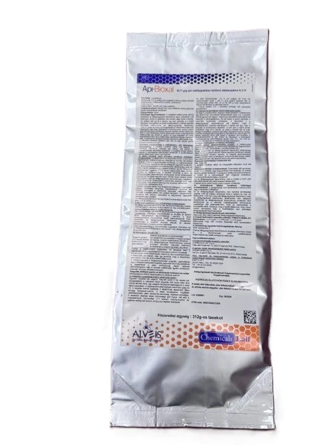 Api-Bioxal 0,71 g/g oxálsavtartalmú por, 312 grammos tasak – új csomagolás